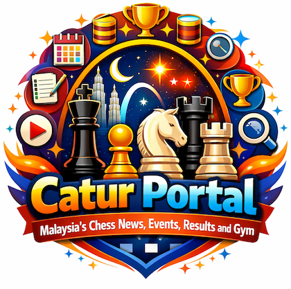 Catur Logo — Malaysia's Chess Portal